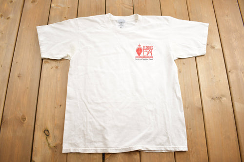 Vintage 1990s 'Big Red Boat' Cruise Line Souvenir T Shirt / Streetwear / Made In USA / Vacation Tee / Travel T Shirt / Tourist /