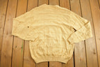 Vintage 1990s Izod Knit Crewneck Sweater