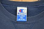 Vintage Champion Navy Embroidered Crewneck
