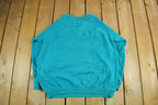 Vintage 1980s Hanes Her Way Raglan Crewneck Sweatshirt Women's 2XL