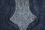 Vintage Y2k Voral Rhinestone Cross Faded Long Sleeve Shirt