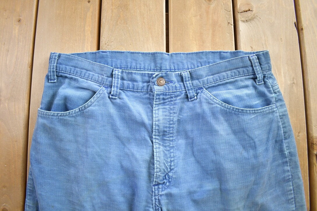 Vintage 1980s Levi's Corduroy Pants Made In USA Size 36x30