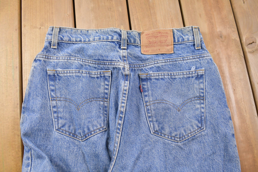 Vintage 1990s 521 Levi's Red Tab Jeans Size 31 x 33