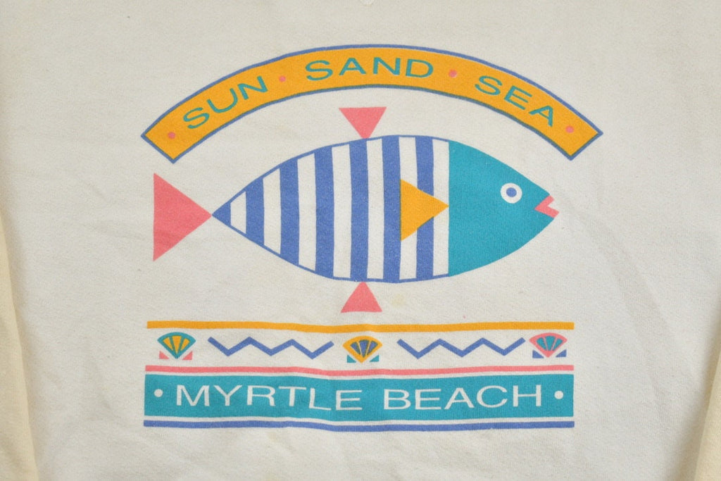 Vintage 1980s Myrtle Beach Crewneck Sweatshirt
