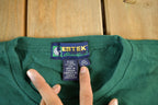 Vintage 1990s Eddie Bauer Ebtek Long Sleeve T-Shirt Men's XL  Outdoors Crew Neck  Made in Canada  90s Hiking Wear