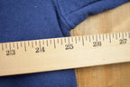 Vintage 1990s Blank Navy Blue Crewneck Sweatshirt