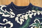 Vintage 1990s Paisley Graphic All Over Pattern Crewneck