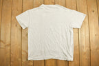 Vintage 1990s California Fashion Grey Graphic T-Shirt