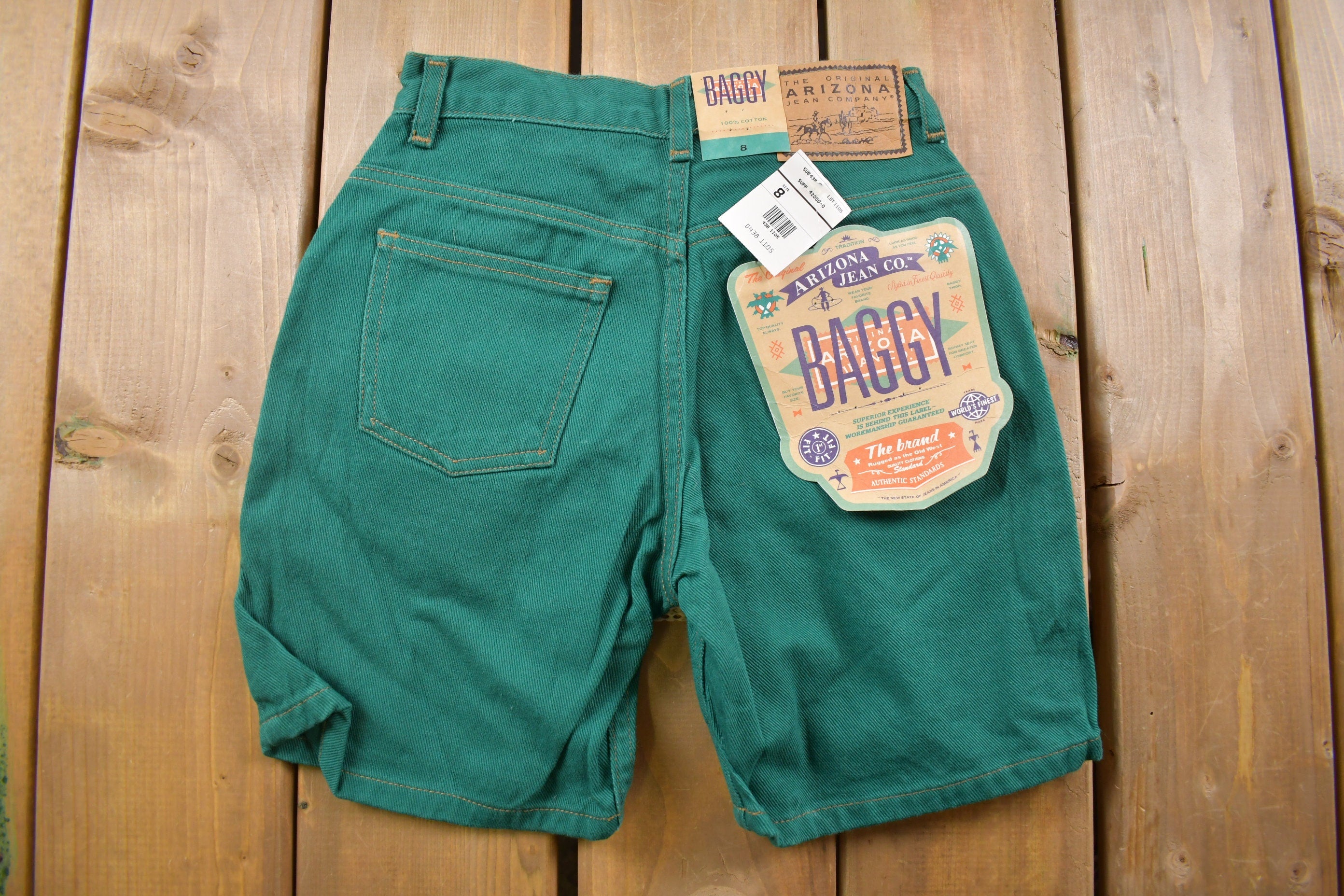 Vintage 1990s Arizona Jeans Co Baggy Jean Shorts 22