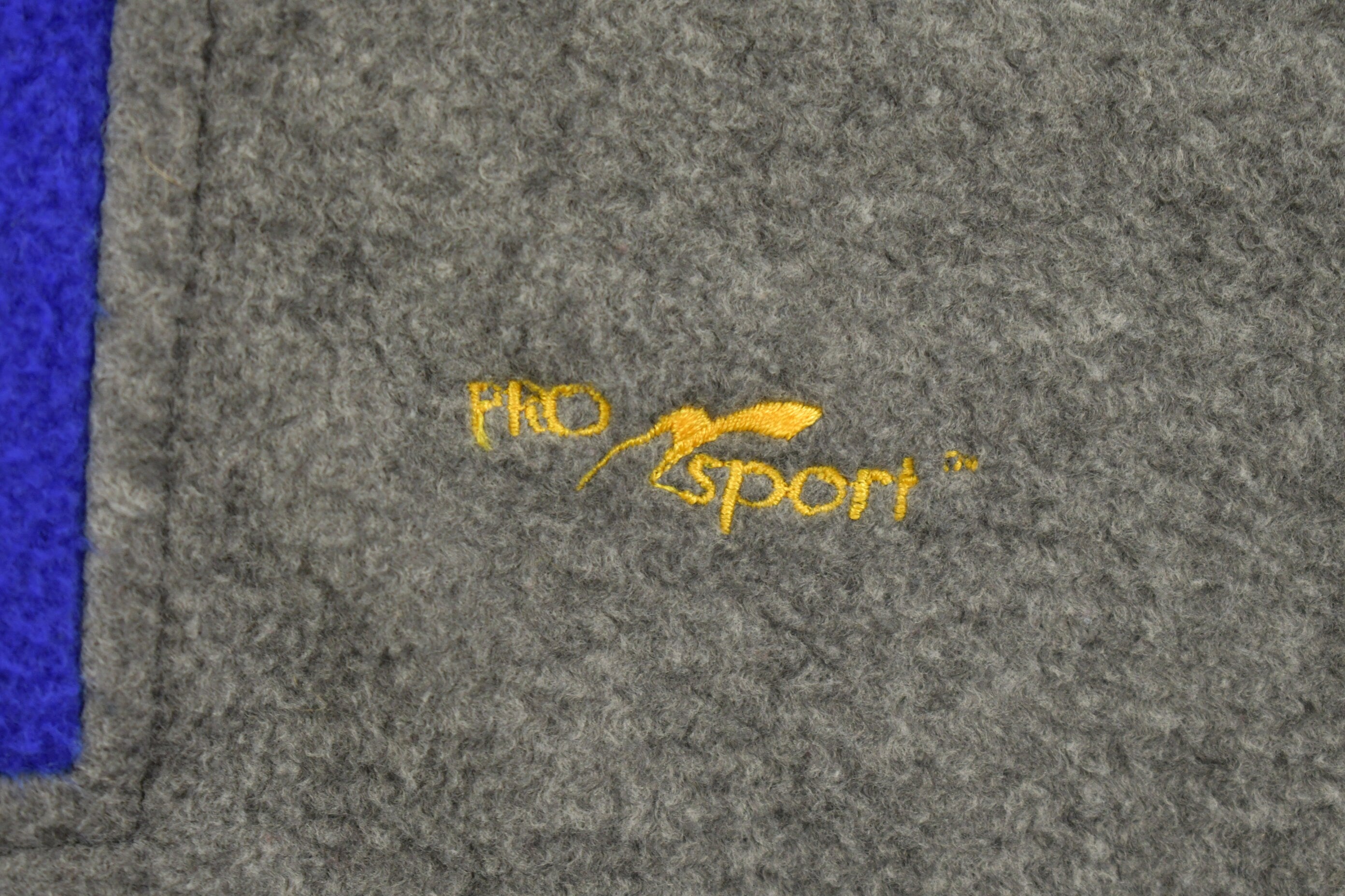Vintage 1990s Pro Sport Quarter Zip Fleece Sweater