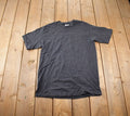 Vintage 1990s Blank Tee Jays Striped T-Shirt Made In USA Size L