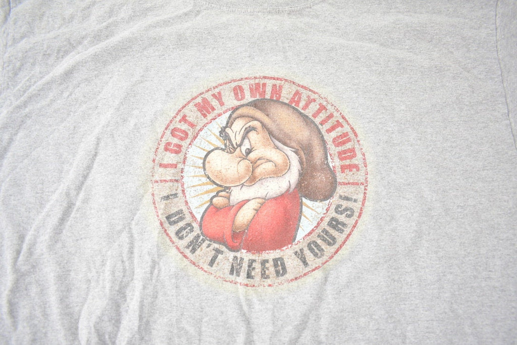 Vintage 1990s Disney Grumpy I Got My Own Attitude Graphic T-Shirt