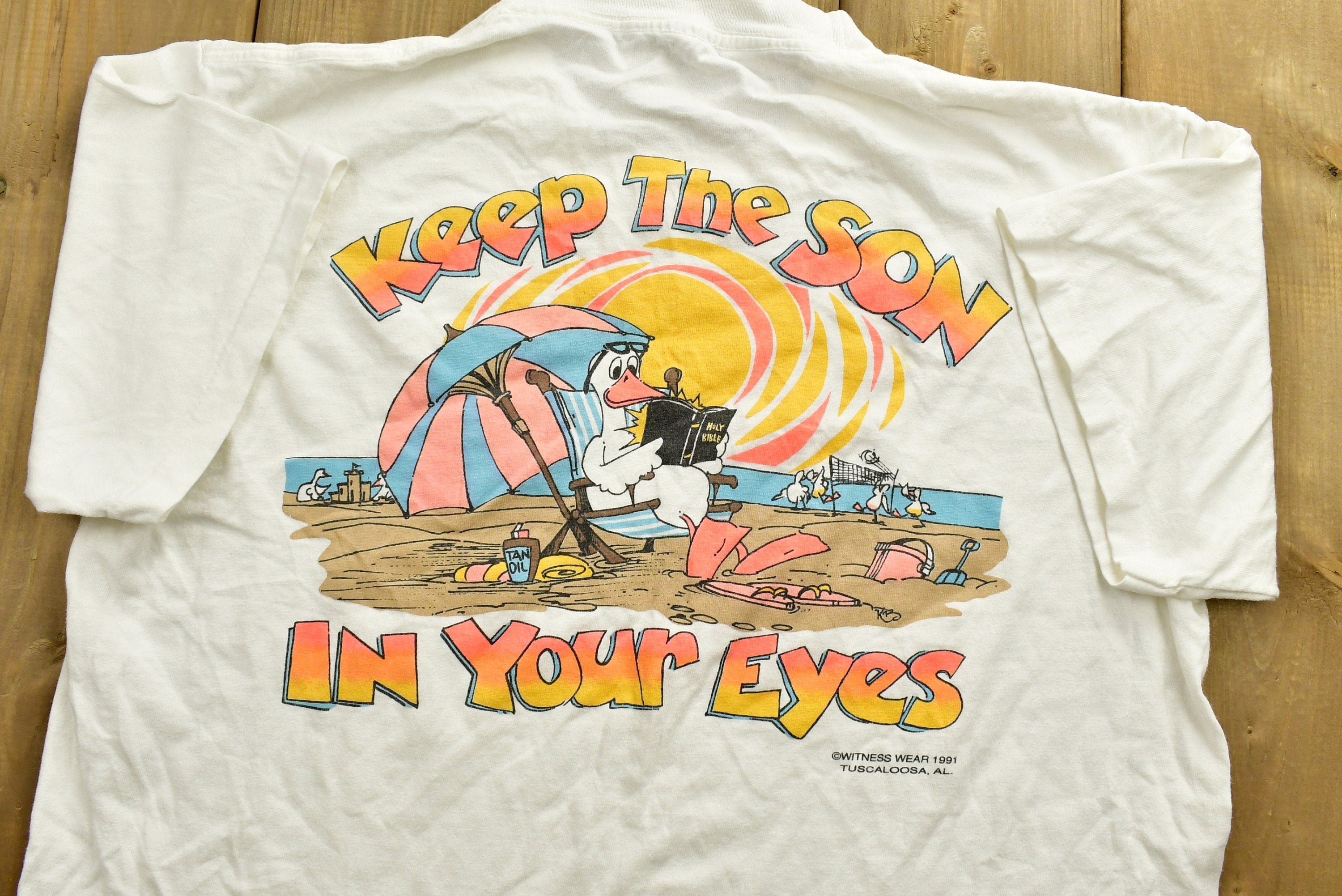 Vintage 1991 "Keep The Son In Your Eyes" T-Shirt