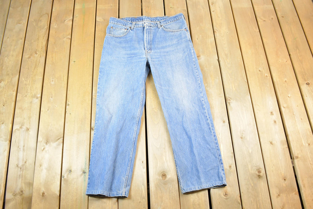 Vintage 1990s Levi Strauss Red Tab Denim Jeans Size 38 x 28