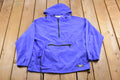 Vintage 1990s LL Bean Half Zip Windbreaker Jacket Athletic Spring Summer Sportswear