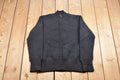 Vintage Van Heusen 100% Wool Knitted Sweater Jacket