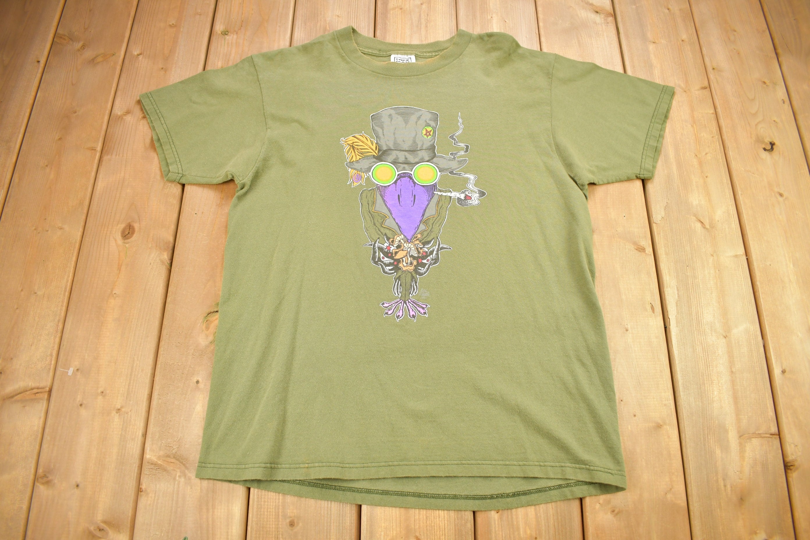 Vintage 1994 The Black Crows High Graphic Band T-Shirt