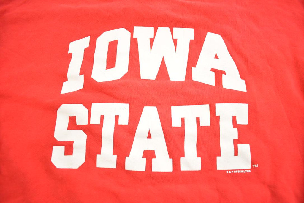 Vintage 1990s Iowa State University Crewneck Made In USA