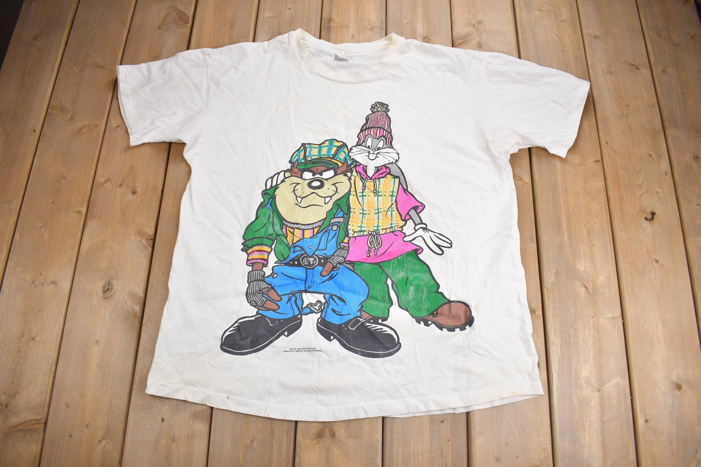 Vintage 1994 Looney Tunes Gangster T-Shirt