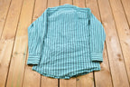 Vintage 1990s Panhandle Slim Striped Button Up Shirt