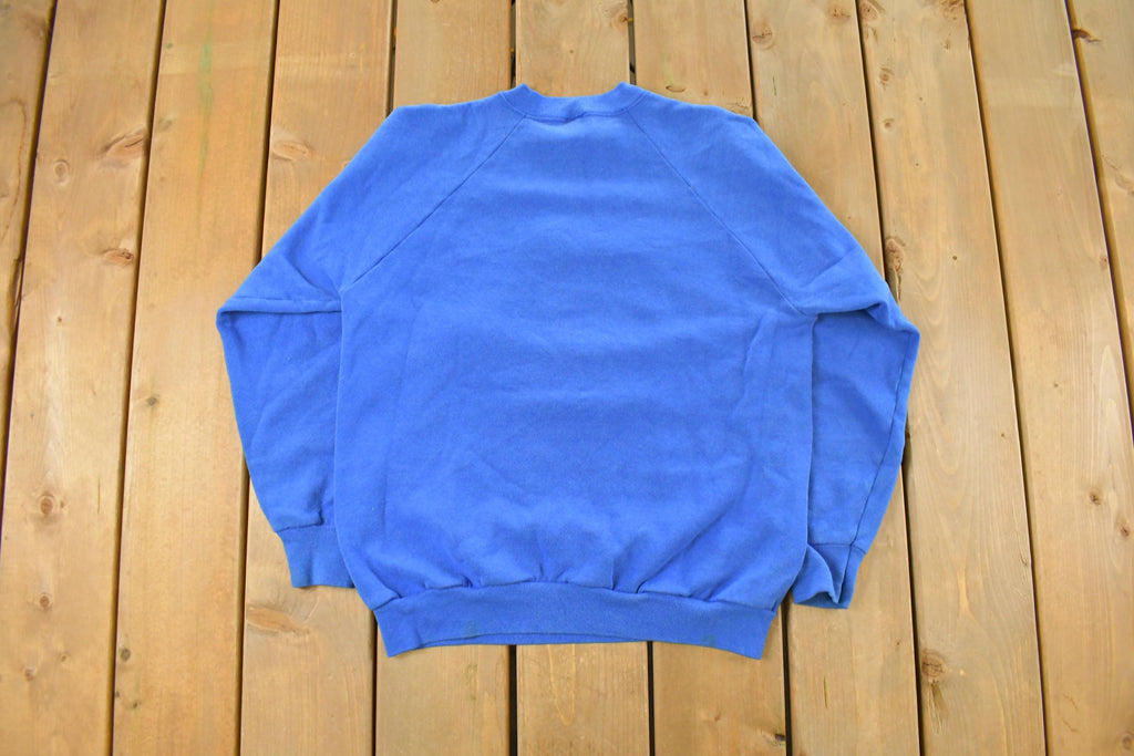 Vintage 1990s Dog Training Raglan Crewneck Sweatshirt  90s Dog Sweater  Made In USA