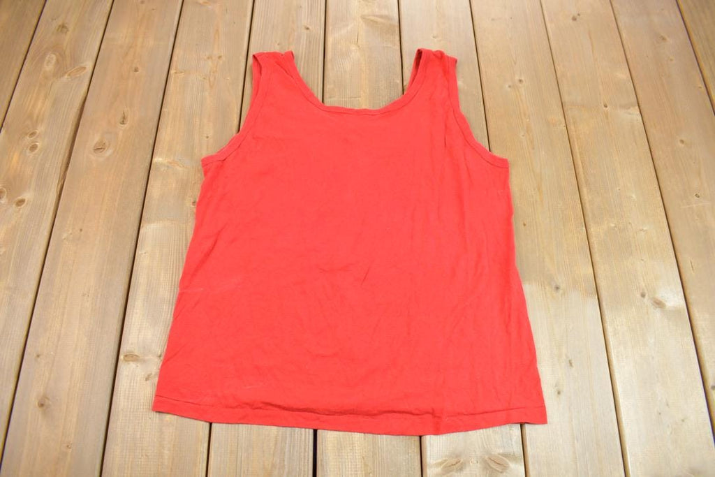 Vintage 1990s Geno's Steaks South Philly's Finest Graphic Tank Top Shirt