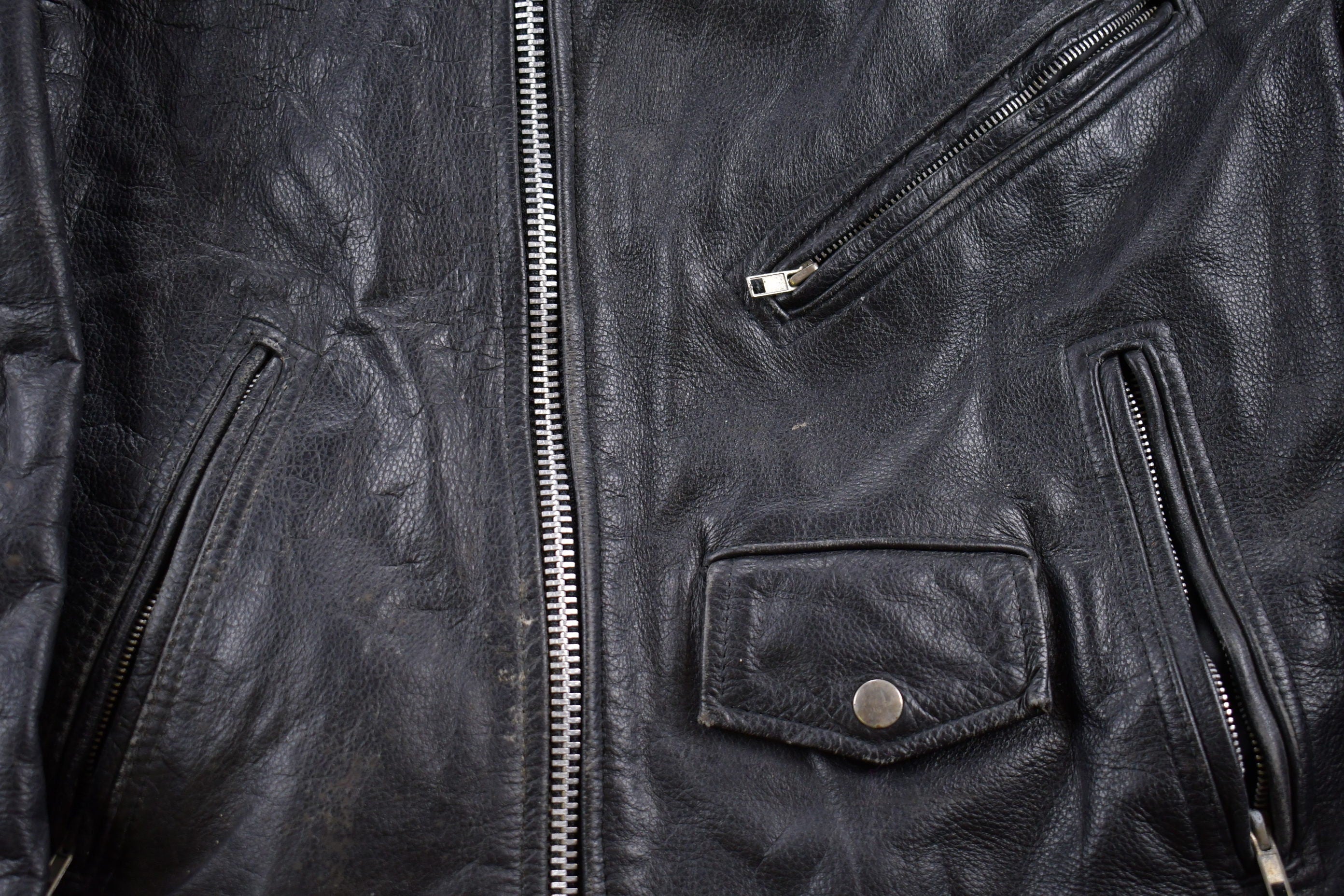 Vintage 1990s Rocky Mountain Hides Leather Jacket