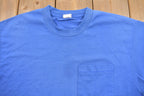 Vintage 1990s Blank Pocket T Shirt