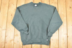 Vintage 1990s Russell Athletic Blank Crewneck Sweatshirt Men's L