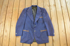 Vintage 1970s Monte Factor Jerry Rothschild Denim Blazer Jacket Men's Medium
