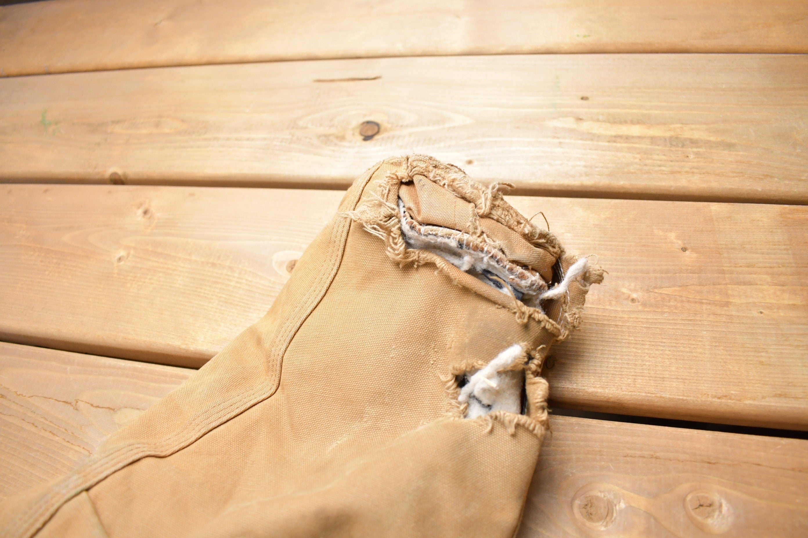 Vintage 1990s Traditional Carhartt Work Coat  Workwear  Vintage Carhartt  Distressed Carhartt