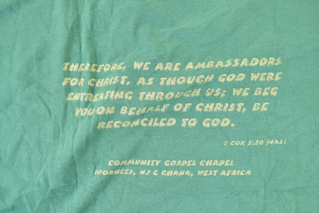 Vintage 1990s Jesus Christ West Africa Single Stitch T-Shirt