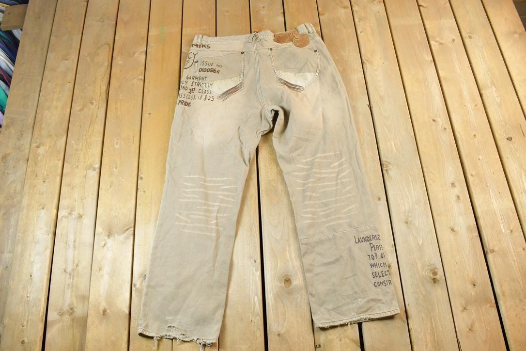 Vintage 1990s Akademiks Denim Hip Hop Jeans Size 40