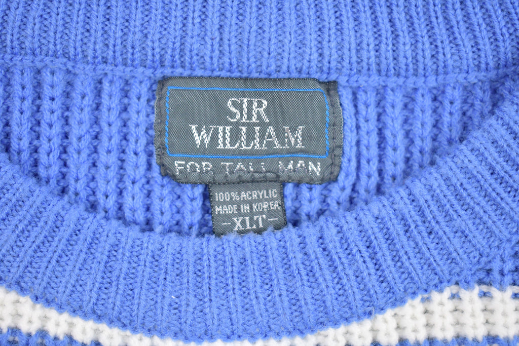 Vintage Sir William Knitted Striped Sweater
