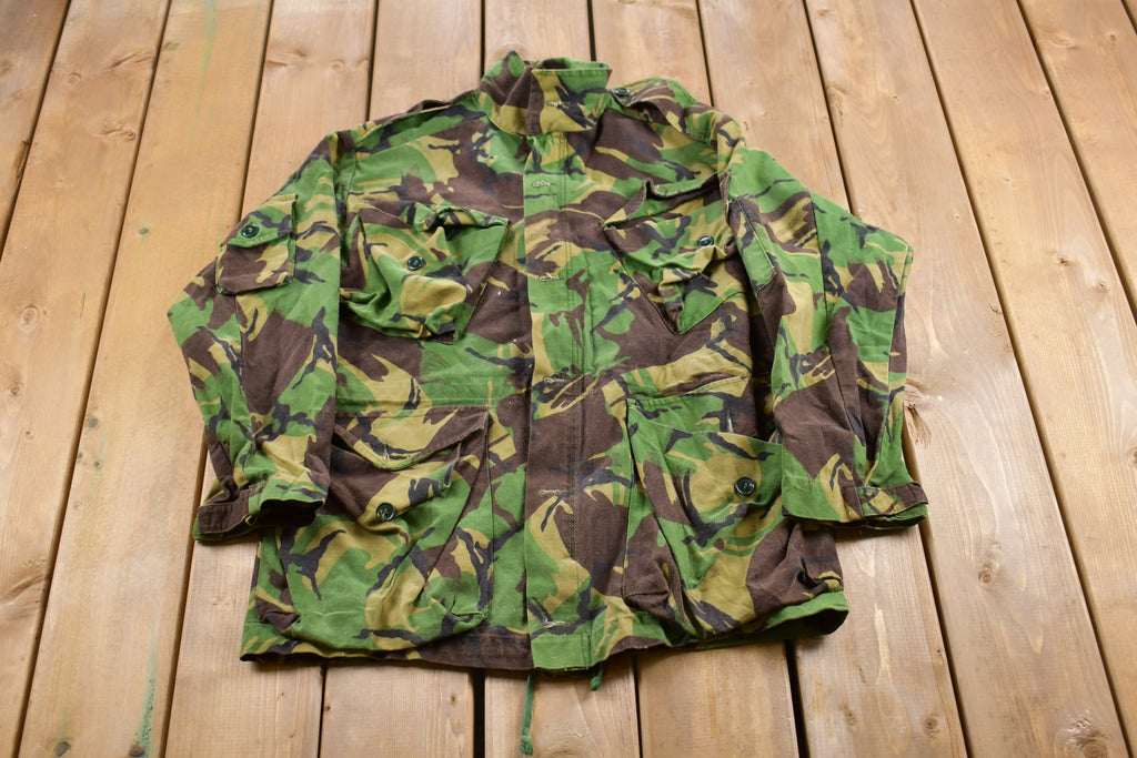 Vintage 1990s Military Smock Jacket