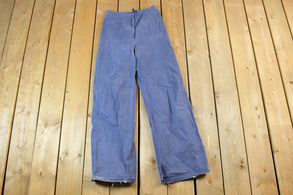 Vintage 1960s Denim Pants