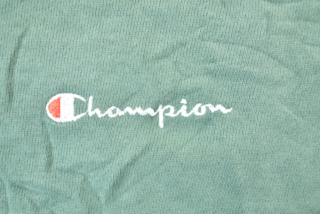 Vintage 1990s Green Champion Distressed Sweatshirt