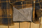Vintage 1990s Land N Lakes Sherpa Lined Flannel Jacket Men's Large
