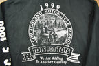 Vintage 1999 Chicagoland Motorcycle Parade Toys For Tots Crewneck Sweatshirt