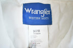 Vintage 1990s Wrangler Western Shirts Embroidered Blank Button Up Shirt