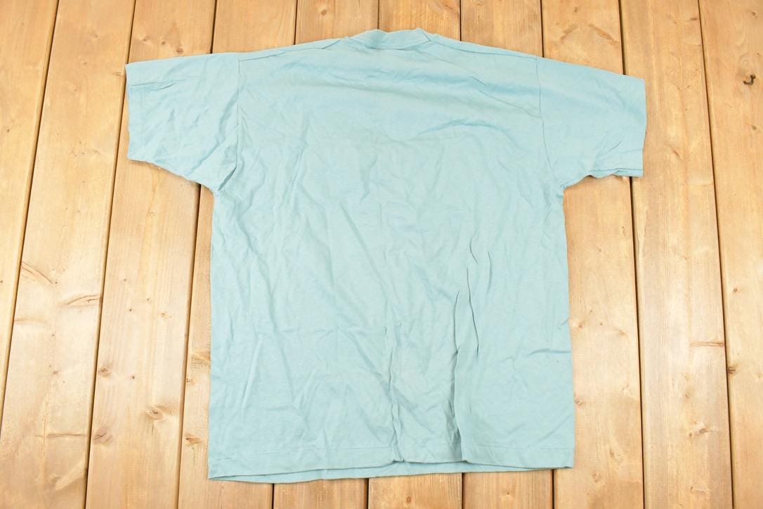 Vintage 1990s Old Mill Camp Northern Lights Souvenir Travel T-Shirt Men's L