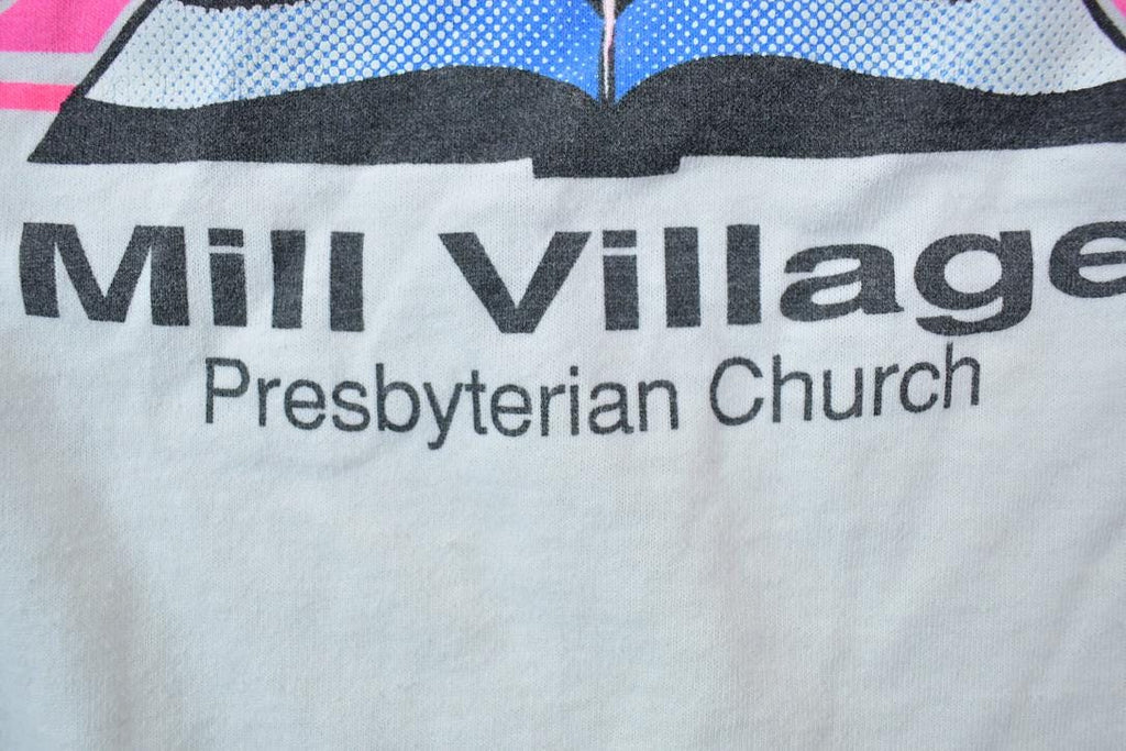 Vintage 1990s Jesus Is Our Hope Mill Village Souvenir T-Shirt  Streetwear  Made In USA  Vacation Tee  Travel T Shirt
