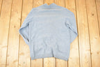 Vintage 1970s Alan Paine Knit Cardigan Lambswool Sweater Men's M
