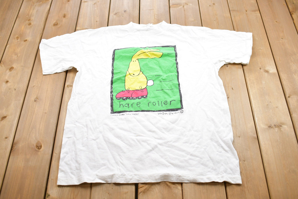 Vintage 1994 Hare Roller Graphic T-Shirt