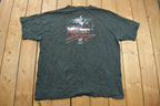 Vintage 1998 The Rock Layin' The Smack Down Graphic T-Shirt