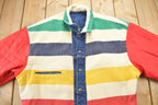 Vintage 1980s The Hudsons Bay Levi's Reversible Jean Jacket