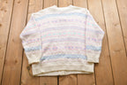 Vintage Knitted Cardigan Sweater