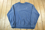 Vintage 2000s Nike Mini Swoosh Crewneck Sweatshirt Men's 2XL