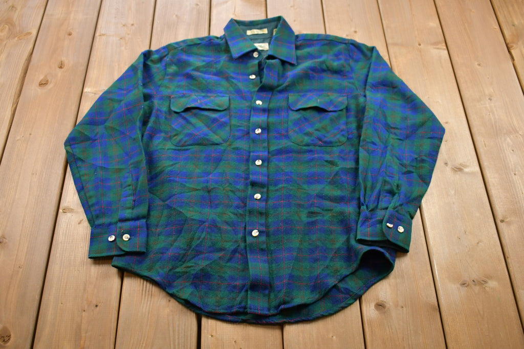 Vintage 1990s St Johns Bay Plaid Button Up Shirt