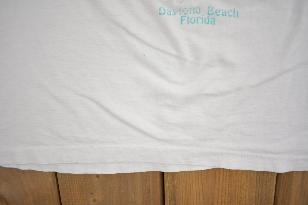Vintage 1990s Daytona Beach Florida Souvenir T Shirt